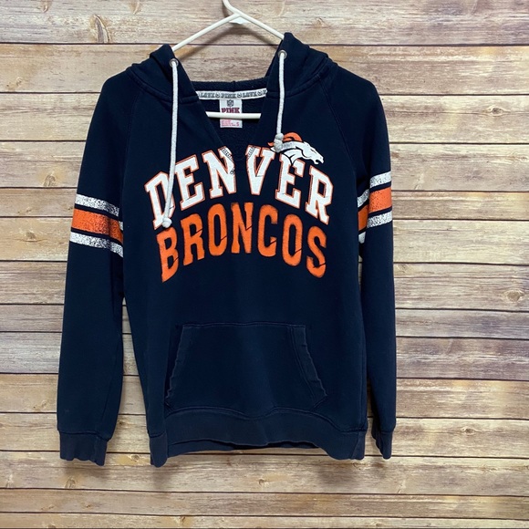PINK Victoria's Secret Tops - Victoria’s Secret Pink Denver Broncos sweatshirt